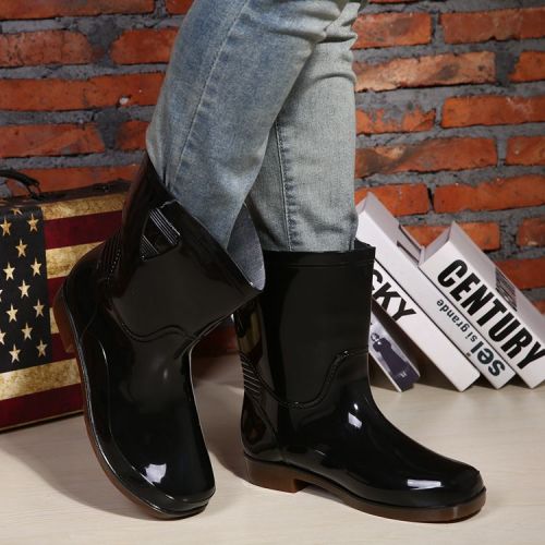 Chaussures - bottes caoutchouc homme pour printemps semelle plastique Ref 973867