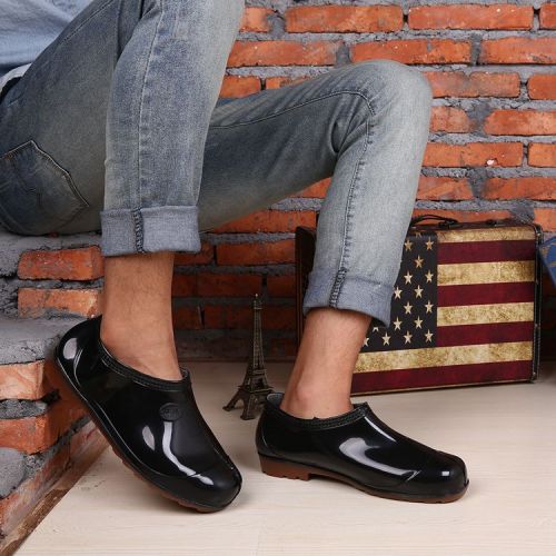 Chaussures - bottes caoutchouc homme pour printemps Ref 973881