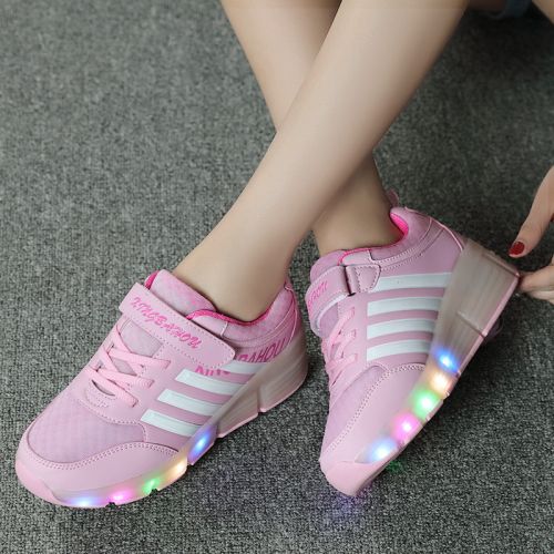 Chaussures à roulettes pour homme femme enfant - Ref 2559790