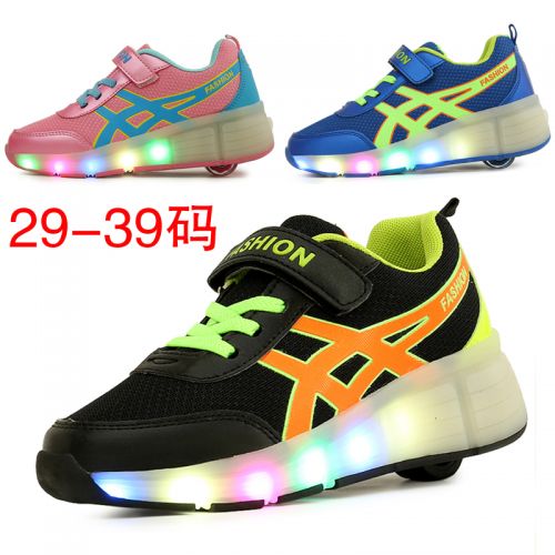 Chaussures à roulettes pour homme femme enfant PHTEER - Ref 2559921