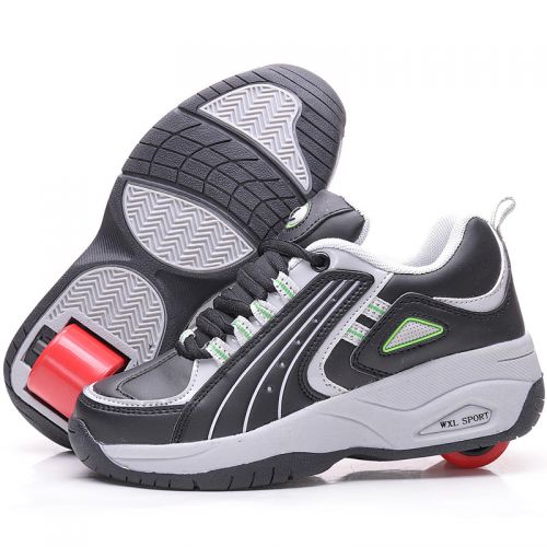 Chaussures à roulettes pour homme femme enfant - Ref 2559978