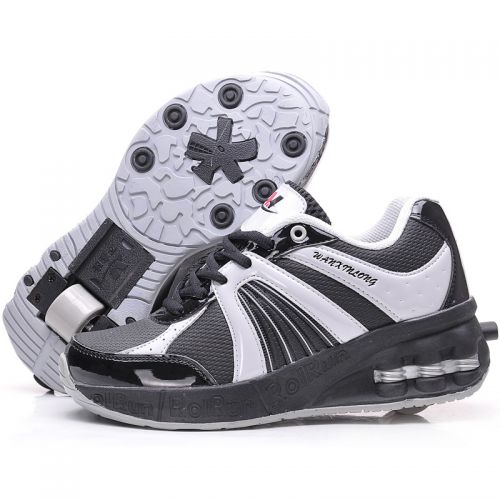 Chaussures à roulettes pour homme femme enfant - Ref 2559986