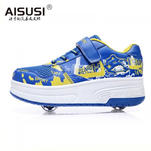 Chaussures à roulettes pour homme femme enfant - Ref 2560100