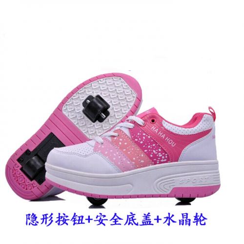 Chaussures à roulettes pour homme femme - Ref 2560107