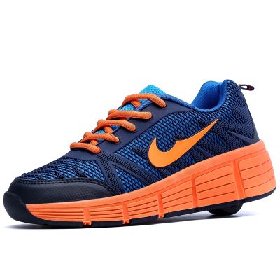 Chaussures à roulettes pour homme femme - Ref 2560157