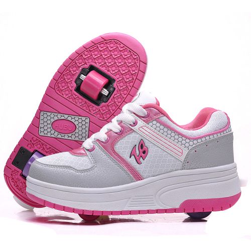 Chaussures à roulettes pour homme femme enfant - Ref 2560310