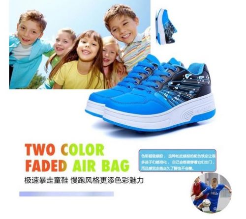 Chaussures à roulettes pour homme femme enfant - Ref 2560332