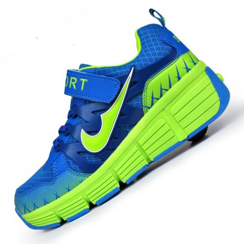 Chaussures à roulettes pour homme femme enfant - Ref 2560740