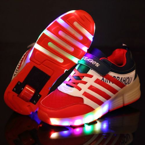 Chaussures à roulettes pour homme femme enfant - Ref 2560797