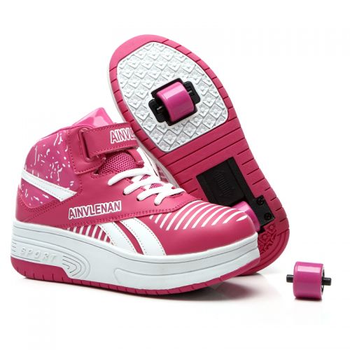 Chaussures à roulettes pour homme femme enfant - Ref 2560812