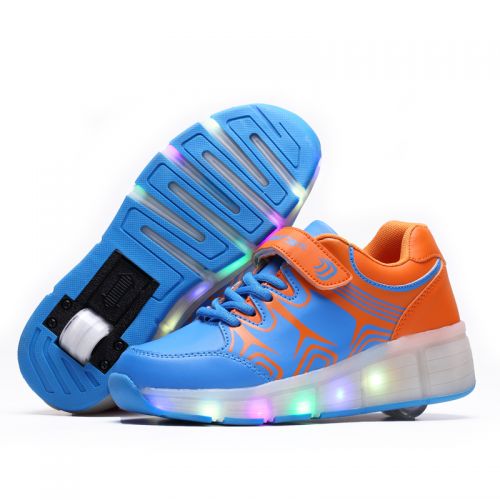 Chaussures à roulettes pour homme femme enfant - Ref 2561012