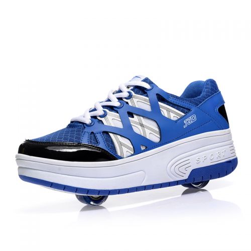 Chaussures à roulettes pour homme femme enfant - Ref 2561048
