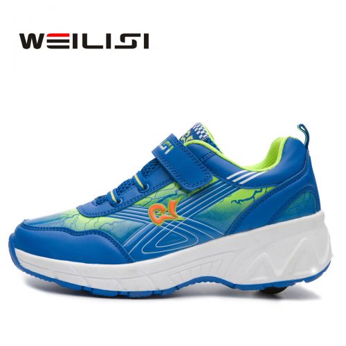 Chaussures à roulettes pour homme femme enfant - Ref 2561130
