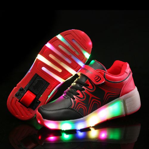 Chaussures à roulettes pour homme femme enfant - Ref 2561172