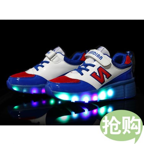 Chaussures à roulettes pour homme femme enfant - Ref 2561437