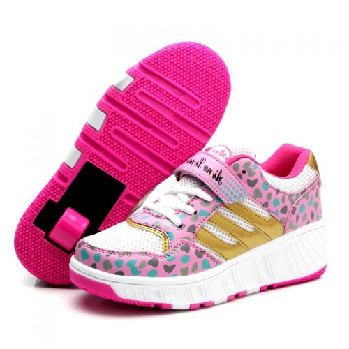 Chaussures à roulettes pour homme femme enfant - Ref 2561453