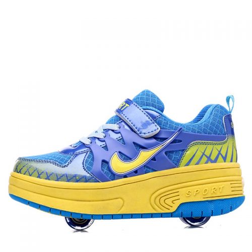 Chaussures à roulettes pour homme femme enfant - Ref 2561819