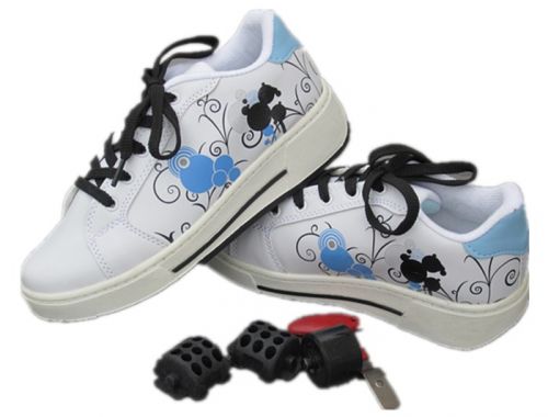 Chaussures à roulettes pour homme femme enfant - Ref 2562133