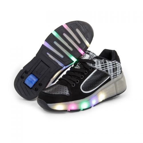 Chaussures à roulettes pour homme femme enfant - Ref 2562229