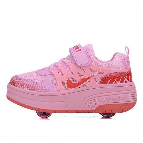 Chaussures à roulettes pour homme femme enfant - Ref 2562370
