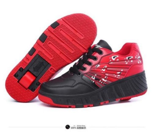 Chaussures à roulettes pour homme femme enfant - Ref 2562377