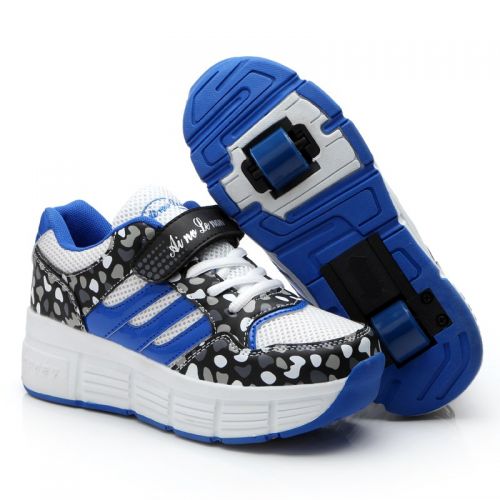 Chaussures à roulettes pour homme femme enfant - Ref 2562497