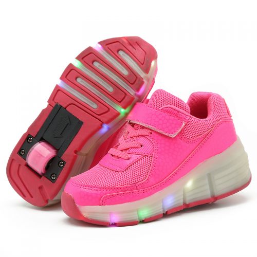 Chaussures à roulettes pour homme femme enfant - Ref 2562577