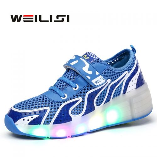 Chaussures à roulettes pour homme femme enfant WEILISI - Ref 2562819