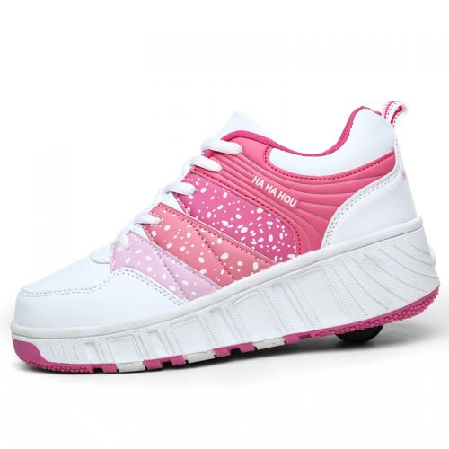 Chaussures à roulettes pour homme femme enfant - Ref 2563036