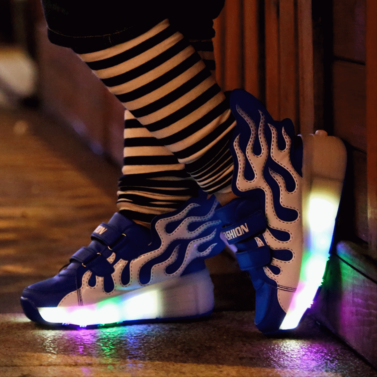 Chaussures à roulettes pour homme femme enfant PHTEER - Ref 2563099