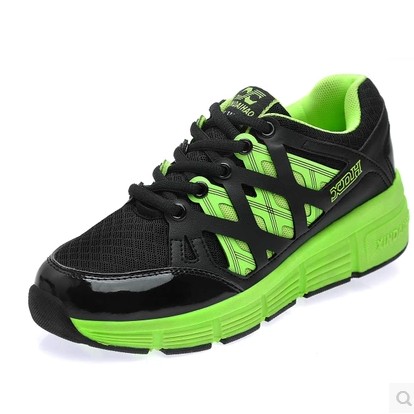 Chaussures à roulettes pour homme femme enfant - Ref 2563112