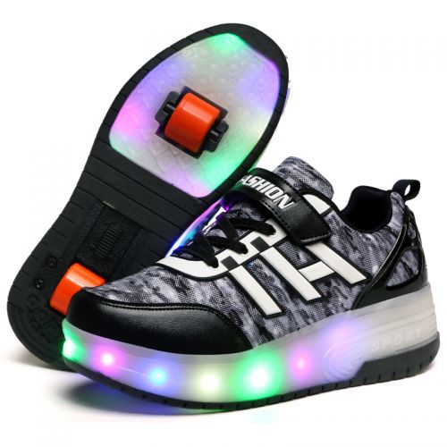 Chaussures à roulettes pour homme femme enfant PHTEER - Ref 2563304