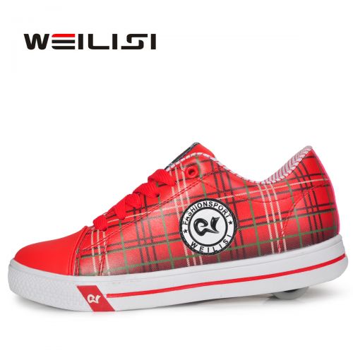 Chaussures à roulettes pour homme femme enfant - Ref 2563548