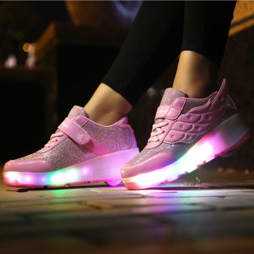 Chaussures à roulettes pour homme femme enfant - Ref 2563568