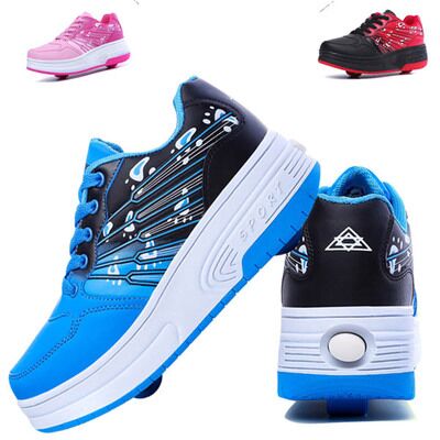 Chaussures à roulettes pour homme femme enfant - Ref 2563608