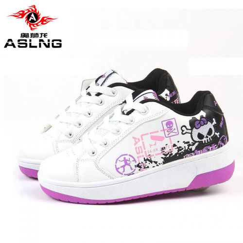 Chaussures à roulettes pour homme femme enfant ASLNG - Ref 2563621