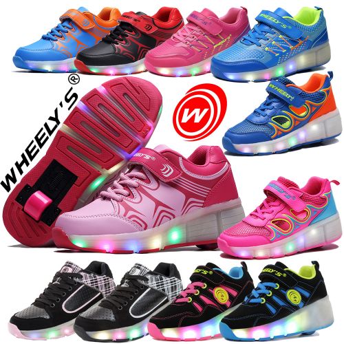 Chaussures à roulettes pour homme femme enfant WHEELY S - Ref 2563634