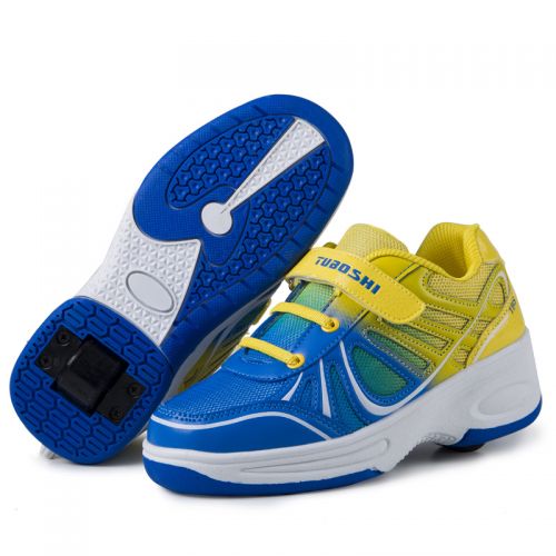 Chaussures à roulettes pour homme femme enfant - Ref 2563641