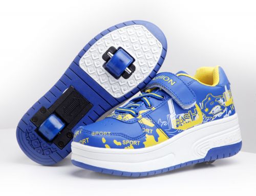 Chaussures à roulettes pour homme femme enfant - Ref 2563655