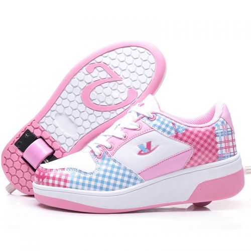 Chaussures à roulettes pour homme femme enfant - Ref 2563663