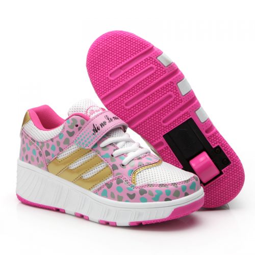 Chaussures à roulettes pour homme femme enfant - Ref 2563679