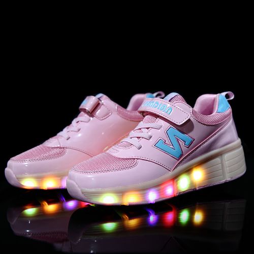 Chaussures à roulettes pour homme femme enfant - Ref 2563712