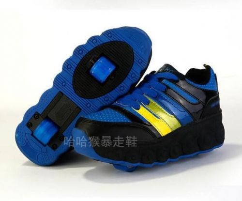 Chaussures à roulettes pour homme femme enfant - Ref 2563721