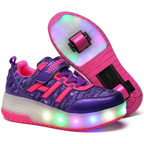 Chaussures à roulettes pour homme enfant - Ref 2563807