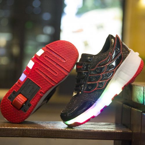 Chaussures à roulettes pour homme femme enfant - Ref 2563827