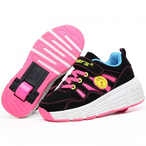 Chaussures à roulettes pour homme femme enfant WHEELY S - Ref 2563887