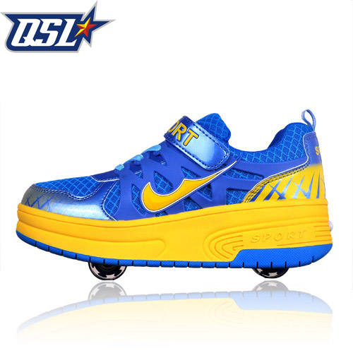 Chaussures à roulettes pour homme femme enfant - Ref 2563919