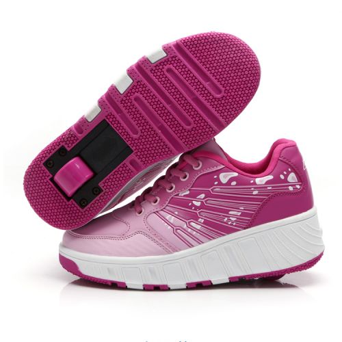 Chaussures à roulettes pour homme femme enfant - Ref 2563992
