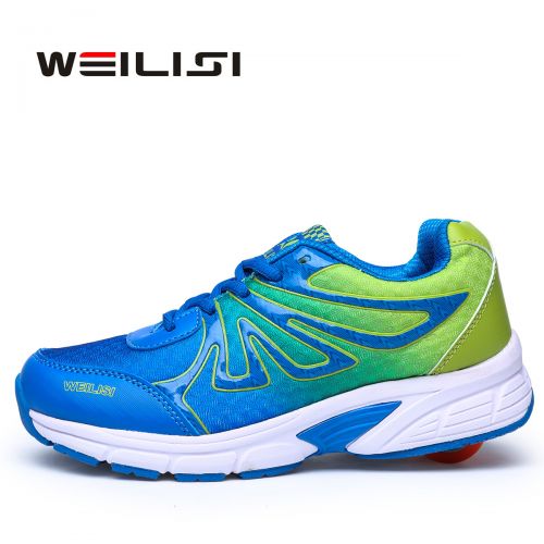 Chaussures à roulettes pour homme femme enfant - Ref 2563993