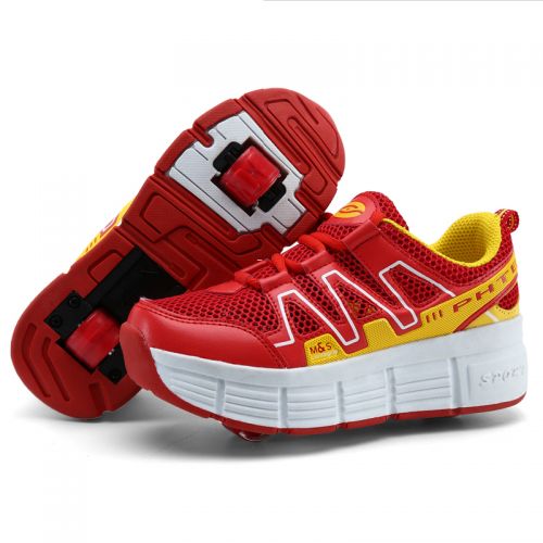 Chaussures à roulettes pour homme femme enfant - Ref 2564018